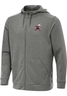 Antigua Cleveland Browns Mens Black Classic Effortless Long Sleeve Full Zip Jacket