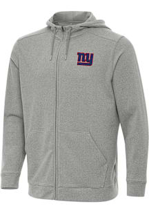 Antigua New York Giants Mens Grey Effortless Light Weight Jacket