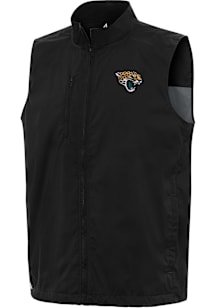 Antigua Jacksonville Jaguars Mens Black Brisk Sleeveless Jacket