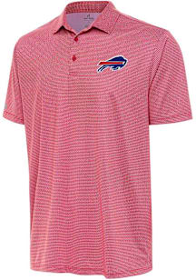 Antigua Buffalo Bills Mens White Rings Short Sleeve Polo