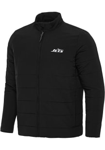 Antigua New York Jets Mens Black Swelter Filled Jacket