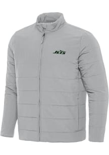 Antigua New York Jets Mens Grey Swelter Filled Jacket