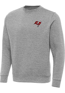 Antigua Tampa Bay Buccaneers Mens Grey Victory Big and Tall Crew Sweatshirt