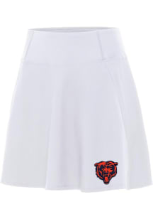 Antigua Chicago Bears Womens White Alternate Chip Skort Skirt