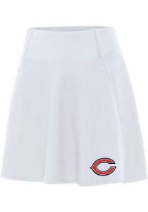 Antigua Chicago Bears Womens White Chip Skort Skirt