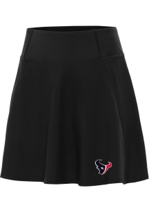 Antigua Houston Texans Womens Black Chip Skort Skirt