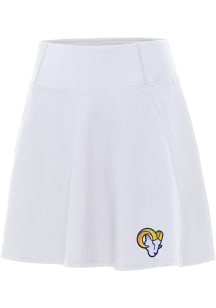 Antigua Los Angeles Rams Womens White Chip Skort Skirt