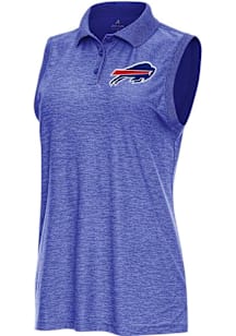 Antigua Buffalo Bills Womens Blue Recap Polo Shirt