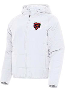 Antigua Chicago Bears Womens White Alternate Universe Filled Jacket