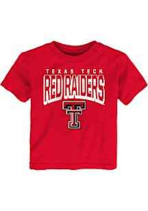 Texas Tech Red Raiders Toddler Red On the Block Short Sleeve T-Shirt