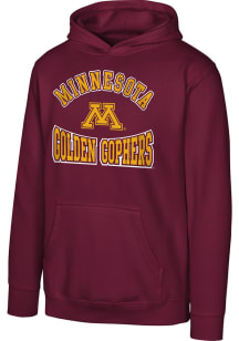 Youth Maroon Minnesota Golden Gophers Home Town Long Sleeve Hooded Sweatshirt