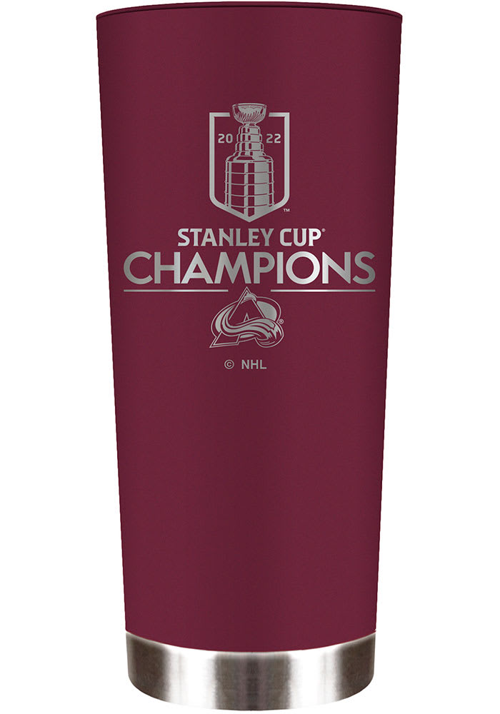 Colorado Avalanche 2022 Stanley Cup Champions 18 oz Roadie Stainless Steel Tumbler - Red