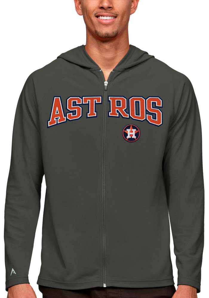 Houston Astros Antigua Generation Quarter-Zip Pullover Jacket - White