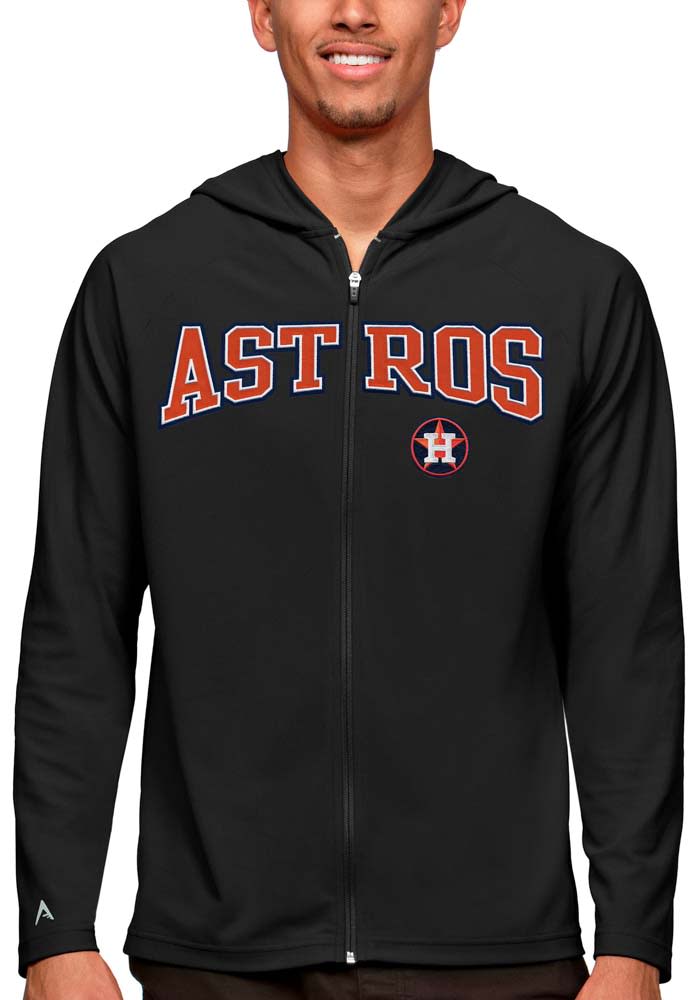 Men's Houston Astros Nike Orange Legacy Tri-Blend Raglan