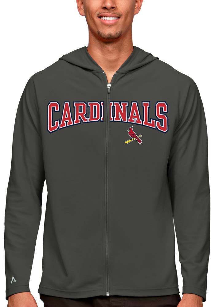 St. Louis Cardinals Cutter & Buck Stealth Hybrid Quilted Full-Zip