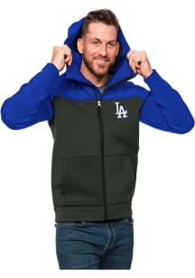 Antigua Los Angeles Dodgers Mens Blue Protect Long Sleeve Full Zip Jacket