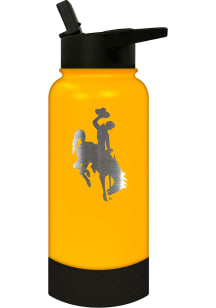 Wyoming Cowboys 32 oz Thirst Water Bottle