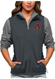Antigua Arizona Diamondbacks Womens Charcoal Course Vest