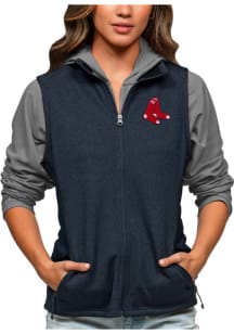 Antigua Boston Red Sox Womens Navy Blue Course Vest