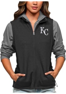 Antigua Kansas City Royals Womens Black Course Vest