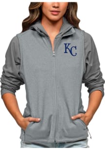 Antigua Kansas City Royals Womens Grey Course Vest