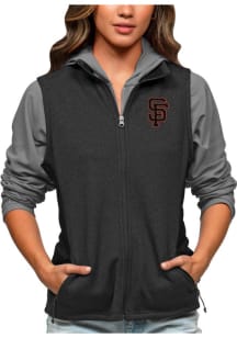Antigua San Francisco Giants Womens Black Course Vest