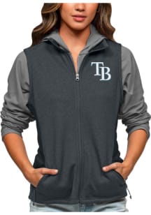 Antigua Tampa Bay Rays Womens Charcoal Course Vest