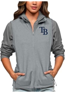 Antigua Tampa Bay Rays Womens Grey Course Vest