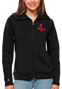 Antigua Boston Red Sox Womens Black Protect Medium Weight Jacket
