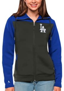 Antigua Los Angeles Dodgers Womens Blue Protect Medium Weight Jacket