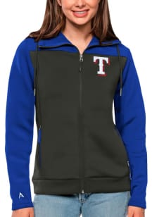 Antigua Texas Rangers Womens Blue Protect Medium Weight Jacket