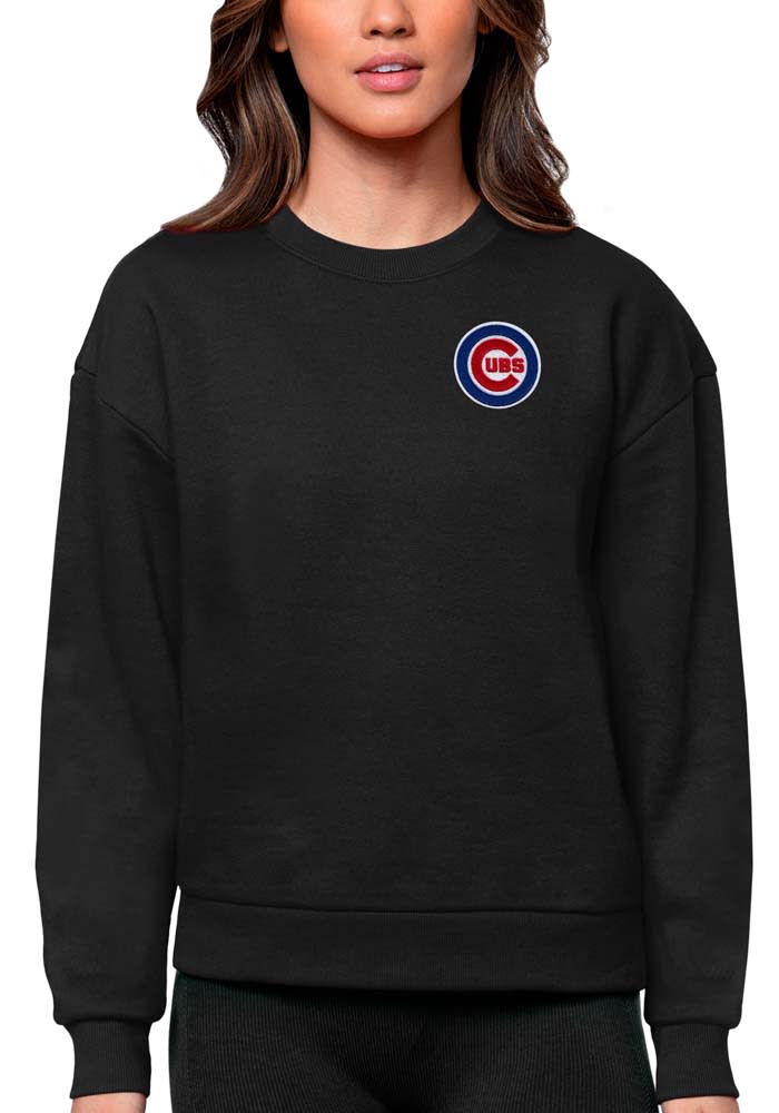 Antigua Chicago Cubs Women's Long Sleeve Dress Shirt