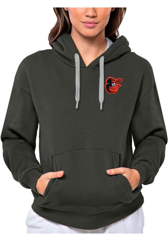 Men's Antigua Black/Charcoal Louisville Black Caps Protect Full-Zip Hoodie Size: Small