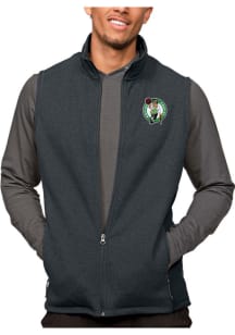 Antigua Boston Celtics Mens Charcoal Course Sleeveless Jacket