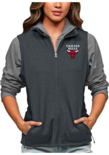 Antigua Chicago Bulls Womens Charcoal Course Vest