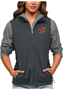 Antigua Cleveland Cavaliers Womens Charcoal Course Vest