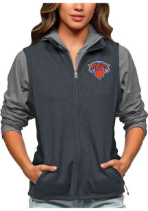 Antigua New York Knicks Womens Charcoal Course Vest