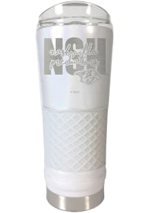 Montreal Canadiens 24 oz Opal Stainless Steel Tumbler - White