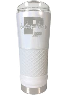 Purdue Boilermakers 24 oz Opal Stainless Steel Tumbler - White