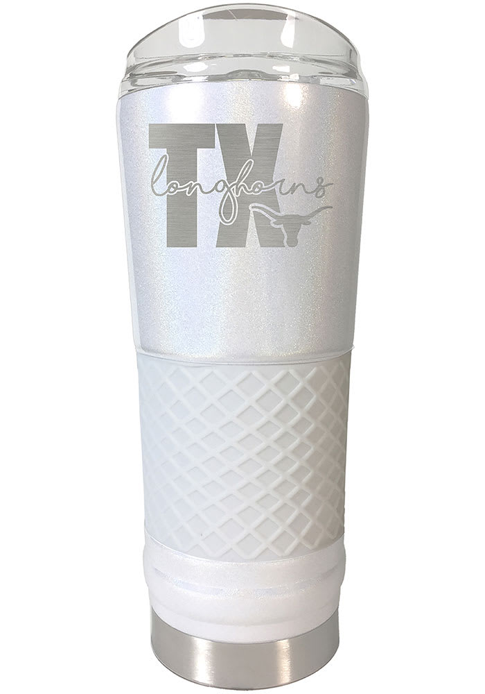 Tigers, Auburn Yeti 30oz White Powder Coated Rambler