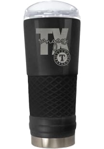 Texas Rangers 24 oz Onyx Stainless Steel Tumbler - Black