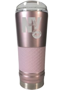 New York Mets 24 oz Rose Stainless Steel Tumbler - Pink