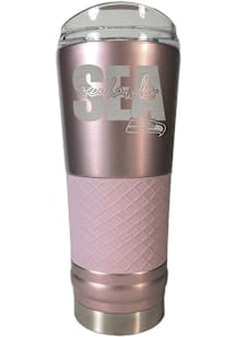 Seattle Seahawks 24 oz Rose Stainless Steel Tumbler - Pink