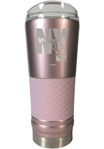 New York Rangers 24 oz Rose Stainless Steel Tumbler - Pink
