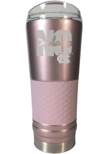 North Carolina Tar Heels 24 oz Rose Stainless Steel Tumbler - Pink