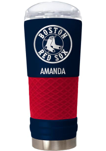 Boston Red Sox Personalized 24 oz Team Color Stainless Steel Tumbler - Red