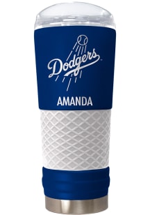 Los Angeles Dodgers Personalized 24 oz Team Color Stainless Steel Tumbler - Blue