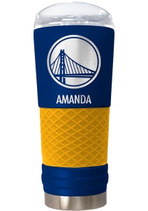 Golden State Warriors Personalized 24 oz Team Color Stainless Steel Tumbler - Blue