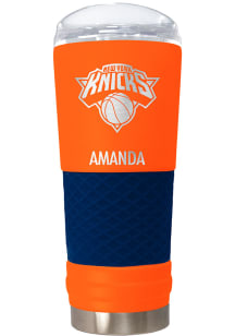 New York Knicks Personalized 24 oz Team Color Stainless Steel Tumbler - Orange