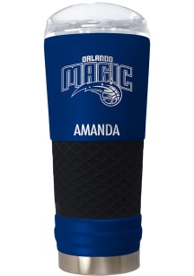 Orlando Magic Personalized 24 oz Team Color Stainless Steel Tumbler - Blue